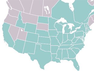 Eustrophinus bicolor range map