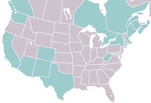 Silvanus bidentatus range map