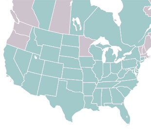 Systena blanda range map